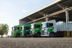 Scania presentó las nuevas motorizaciones a gas